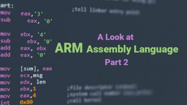 A Deeper Look at ARM Assembly Language