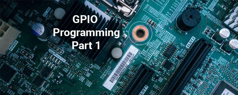 GPIO Programming