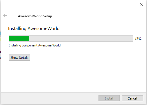 Installing Awesome World