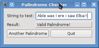 Palindrome Checker