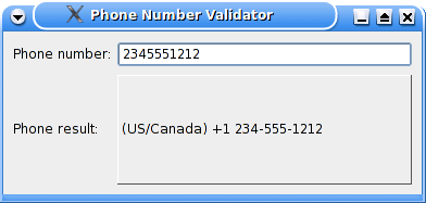 Phone Number Validator