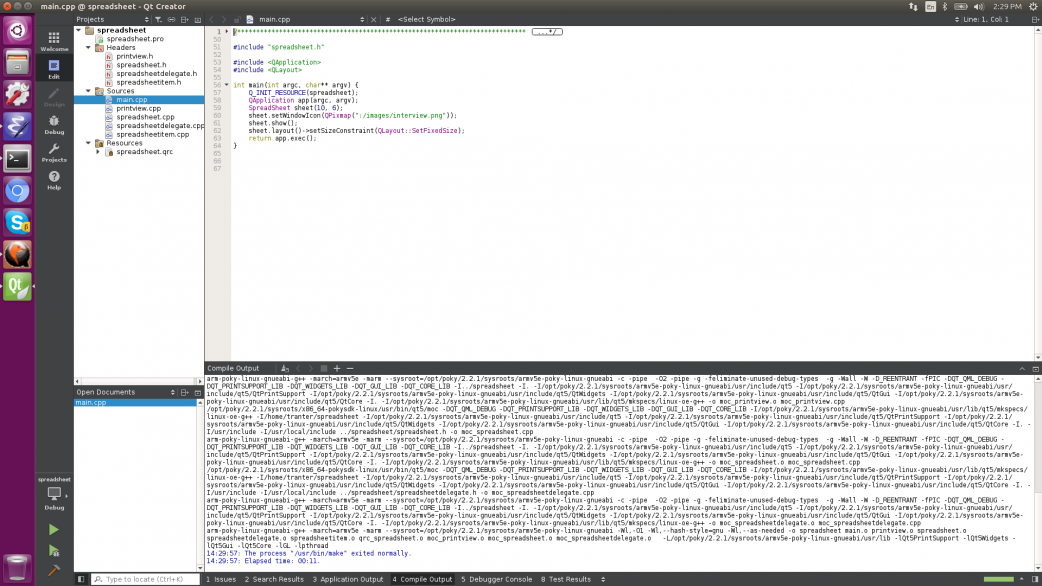 Configuring Qt Creator for Yocto Development