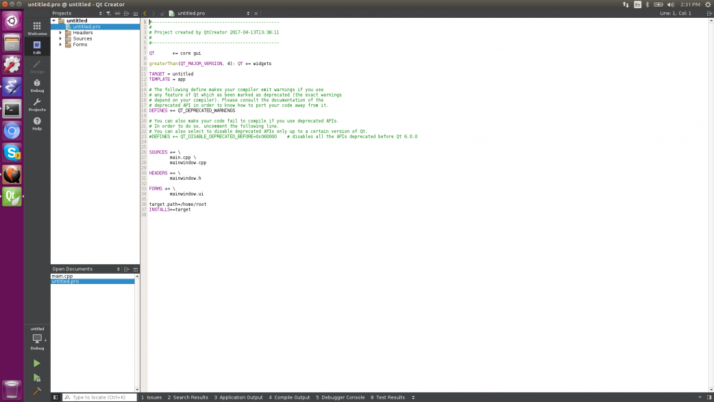 Configuring Qt Creator for Yocto Development