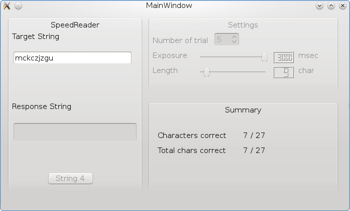 Speed Reader Screenshot