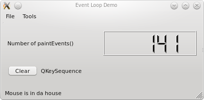 KeySequenceLabel Widget